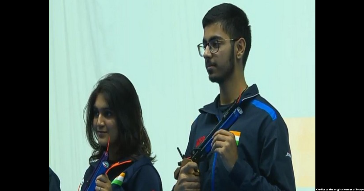ISSF World C'ship 2022: Indian teams win gold and silver in 10m junior mixed team pistol
